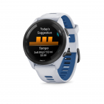 Garmin Forerunner 265 Music nutikell, 46 mm, valge