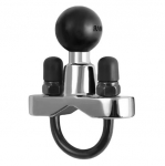 CHROME RAM W/ U-BOLT FOR 3/4" TO 1" DIA.