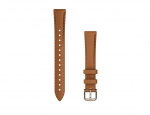 Garmin Lily 2 nahkrihm, Kreemjas kuld/pruun