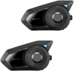 SENA 30K mootorratta Bluetooth k&auml;ed-vabad s&uuml;steem, v&otilde;rgust intercom, HD k&otilde;larid, Kahekordne pakk