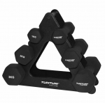 Tunturi&nbsp;Neoprene Dumbbellset 3Prs+Stand