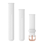 Garmin Kiirkinnitusega silikoon kellarihm, 20 mm, Valge
