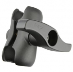 UNPK. RAM DOUBLE SOCKET D SHORT ARM WITH E SIZED KNOB