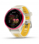 Forerunner 570 - 42mm Raspberry Aluminium with Bone/Mango Band