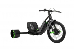 Huffy GREEN MACHINE Drift Trike, 36V, must/roheline