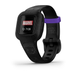 Garmin vivofit jr. 3 Marvel Laste nutikel, Must Panter