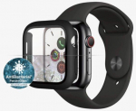 PanzerGlass T&auml;is korpusega Apple Watch Series 4/5/6/Se 40mm ekraanikaitse, Must