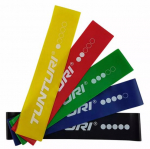 Tunturi mini vastupanu lintide komplekt, 5 tk, erinevad vastupanutasemed