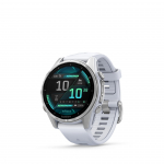 Garmin fēnix 8 AMOLED kella, 43 mm, Whitestone, Whitestone rihmaga