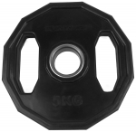 Tunturi Olympic Kummist kaaluketas, 5 kg, 1 tk