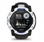 Instinct 3 &ndash; 50 mm Solar Whitestone and bolt blue silicone band