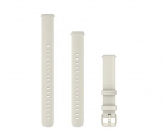 Garmin Lily 2 rihm, 14 mm, Luu v&auml;rvi silikoon, Lunar Gold riistvara