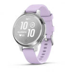 Garmin Lily&reg; 2 Active nutikell, h&otilde;bedane lilla jasmiinist silikoonrihmaga