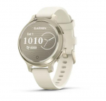 Garmin Lily&reg; 2 Active nutikell, Moon Gold, luuv&auml;rvi silikoonist rihmaga