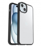 OtterBox React &uuml;mbris, Apple iPhone 15 Plus, iPhone 14 Plus, l&auml;bipaistev/must korpus.