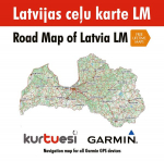 Latvijas Ceļu Karte LM (Kurtuesi)