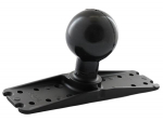 RAM BASE 11" X 3" W/ 3 3/8" BALL UNPKD.