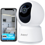 Arenti P2T siseruumikaamera, Full HD, p&ouml;&ouml;ratav ja kallutatav, Wi-Fi