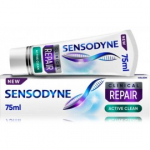 Sensodyne Clinical Repair Active Clean tugevdav ja kaitsev hambapasta - 75 ml.