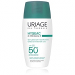 Uriage Hys&eacute;ac 3-Regul+ Global Anti-Blemish Care SPF 50+ vahend rasusele ja probleemsele n&auml;onahale - 50 ml.