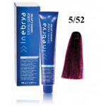 Inebrya Bionic Color professionaalne juuksev&auml;rv 100 ml. - 5/52 Light Chestnut Mahogany Violet