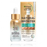 Garnier Ambre Solaire Natural Bronzer Self-Tan Face Drops isepruunistavad tilgad n&auml;ole - 30 ml.