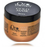 Fanola Oro Therapy Gold Iluminating Mask s&auml;ra andev mask k&otilde;ikidele juukset&uuml;&uuml;pidele - 300 ml.