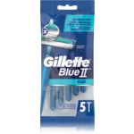 Gillette Blue II Plus &uuml;hekordsed raseerijad - 5 tk.
