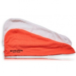 Revolution Haircare Microfibre Hair Wrap mikrokiust turbanid juustele - Koralinė/balta