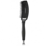 Olivia Garden Combo Finger Brush juuksehari 1 tk - MEDIUM FULL BLACK