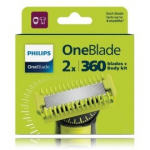 Philips OneBlade 360 QP624/50 elektrilised raseerimisterad - 2 tk.
