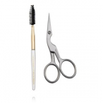 Tweezerman Brow Scissors & Brush kulmuhoolduskomplekt (k&auml;&auml;rid + hari) - 1 tk.