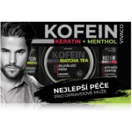 Vivaco Keratin & Caffeine Men Set meestele (&scaron;ampoon 200 ml + siluv kreem 200 ml + du&scaron;igeel 200 ml) - 1 tk.