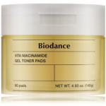 Biodance Vita Niacinamide Gel Toner Pads geeljas silmakontuuripadjad - 60 tk.