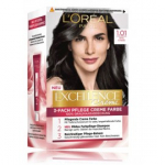 Loreal Excellence Creme juuksev&auml;rv - 1.01 Jet Black