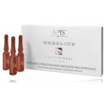 Apis Professional Rosacea-Stop tugevdavad ja rahustavad ampullid n&auml;ole - 10 x 3 ml.