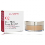 Clarins Ever Matte Loose Powder matistav tolmpuuder n&auml;ole - 02 Universal Medium