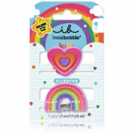 Invisibobble Glow Happy Heart laste juukseklambrid - 2 tk.