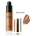MAC Skinfinish Lightstruck Liquid Highlighter vedel s&auml;ra andev toode n&auml;ole - Bronze Glaze