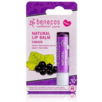 Benecos Natural Care Lip Balm Cassis niisutav huulepalsam - 4.8 g.