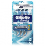Gillette Blue 3 &uuml;hekordsed raseerijad - 3 vnt.