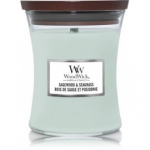 WoodWick Sagewood & Seagrass l&otilde;hnak&uuml;&uuml;nal - 275 g.