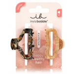 Invisibobble Clipstar M Golden Roar juukseklambrid - 2 tk.