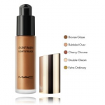 MAC Skinfinish Lightstruck Liquid Highlighter vedel s&auml;ra andev toode n&auml;ole - Double Gleam