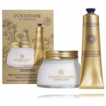 L'Occitane Immortelle Divine Travel Exclusive komplekt k&auml;tele ja kehale (200 ml kehakreem + 75 ml k&auml;teseerum) - Komplekt