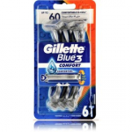 Gillette Blue3 Comfort &uuml;hekordselt kasutatavad raseerijad - 6 tk.
