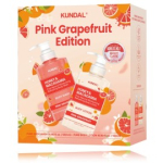 Kundal Honey & Macadamia Pink Grapefruit Edition komplekt (500 ml puhastusvahend + 500 ml kreem) - Komplekt