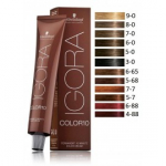 Schwarzkopf Professional IGORA Color10 professionaalne juuksev&auml;rv 60 ml - 7-12 Medium Cendr&eacute; Blonde