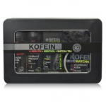 Vivaco Keratin & Caffeine Men komplekt (&scaron;ampoon 200 ml + niisutav n&auml;okreem 200 ml + du&scaron;igeel 200 ml + kreem 200 ml + svamm) - 1 tk.