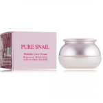 Bergamo Pure Snail Wrinkle Care Cream kortsudevastane n&auml;okreem teolima ekstraktiga - 50 ml.